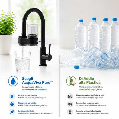 AcquaViva Pure™- Acqua più pulita ogni giorno